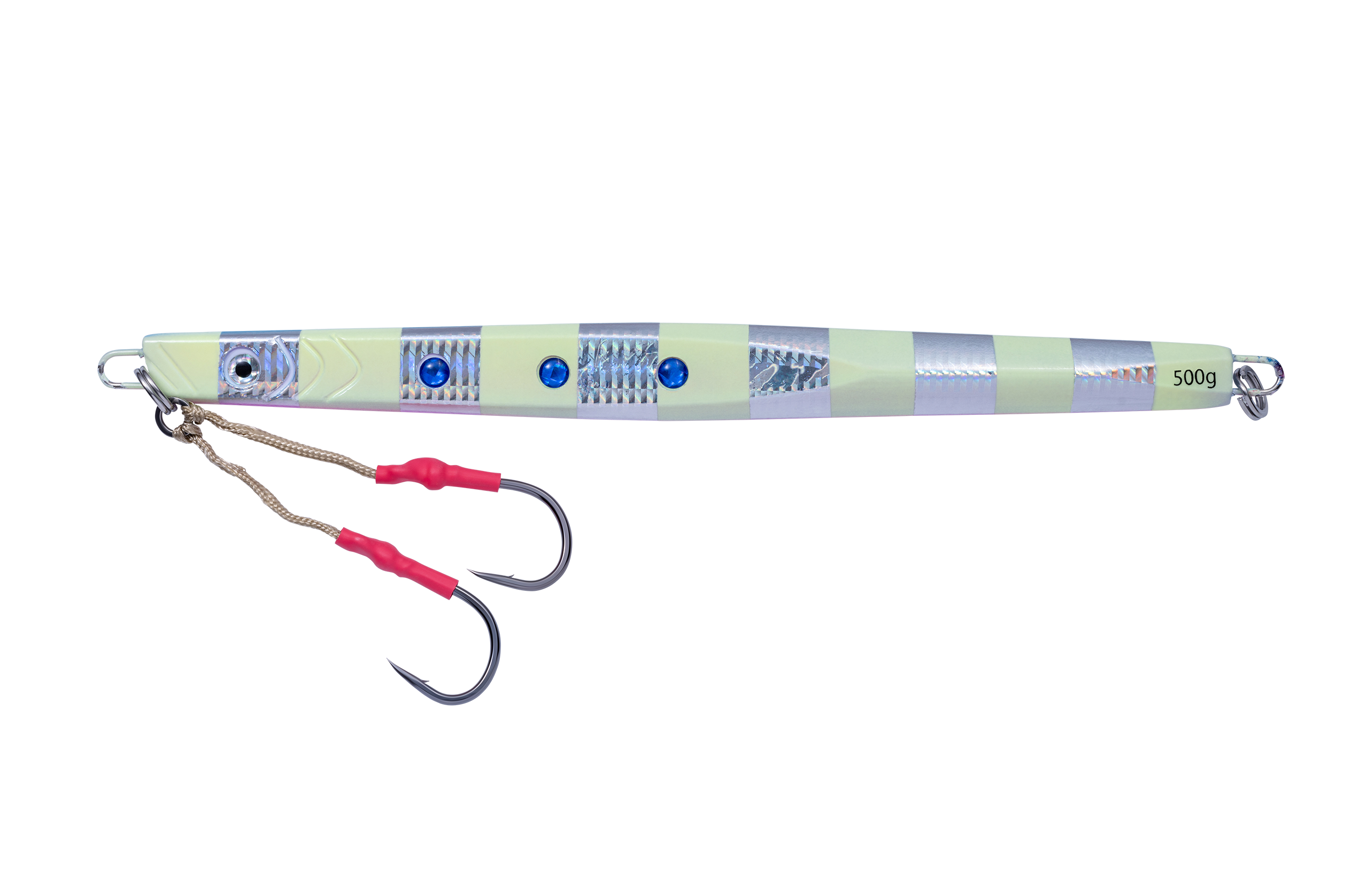 #color_Pink/Blue/Silver Zebra Glow