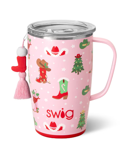 Howdy Holidays Travel Mug 18oz